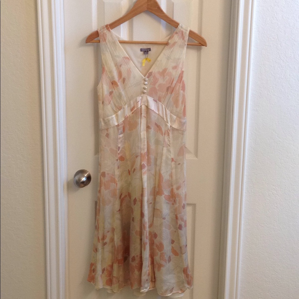 Ann Taylor silk floral dress